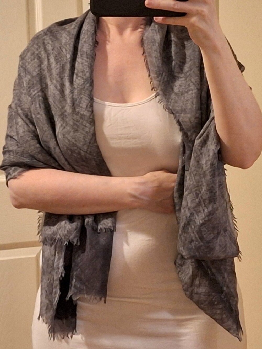 KRISTENSEN DU NORD | Black/Grey Shawl